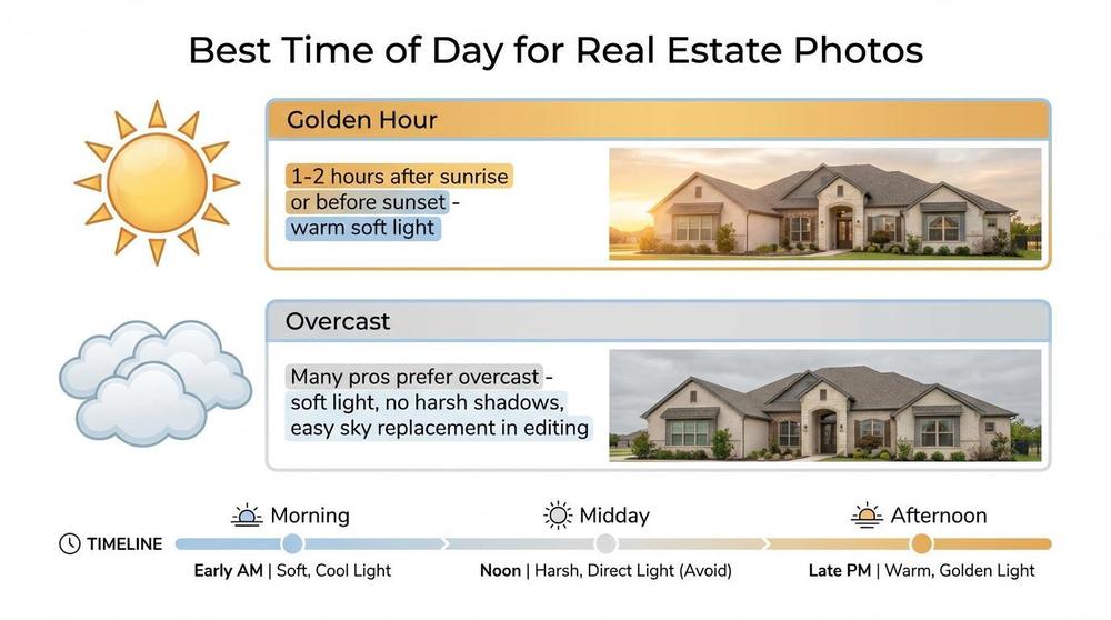 What Time of Day Is Best for Real Estate Photos?
