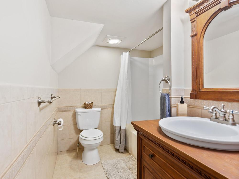 Bathroom after preparation - clean and spa-like