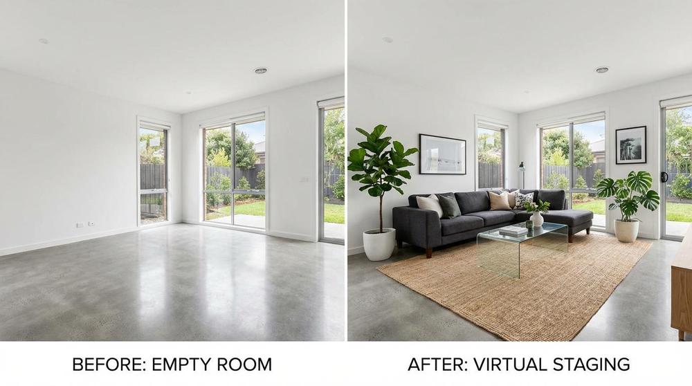 Virtual Staging: How Digital Furniture Transforms Empty Listings